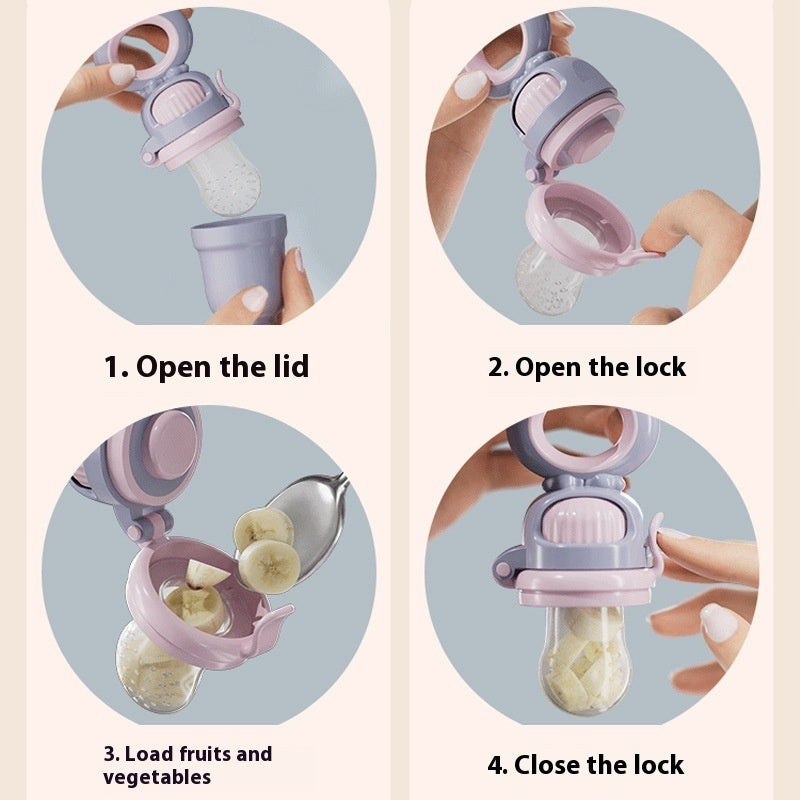 Baby Fruit Feeder Silicone Pacifier