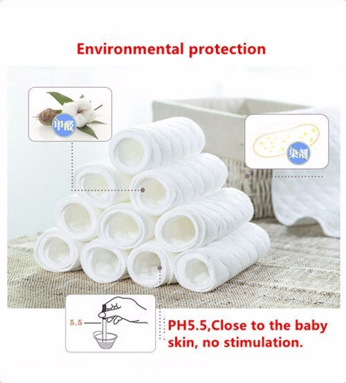 Reusable Insert Baby Diaper White(One Size)