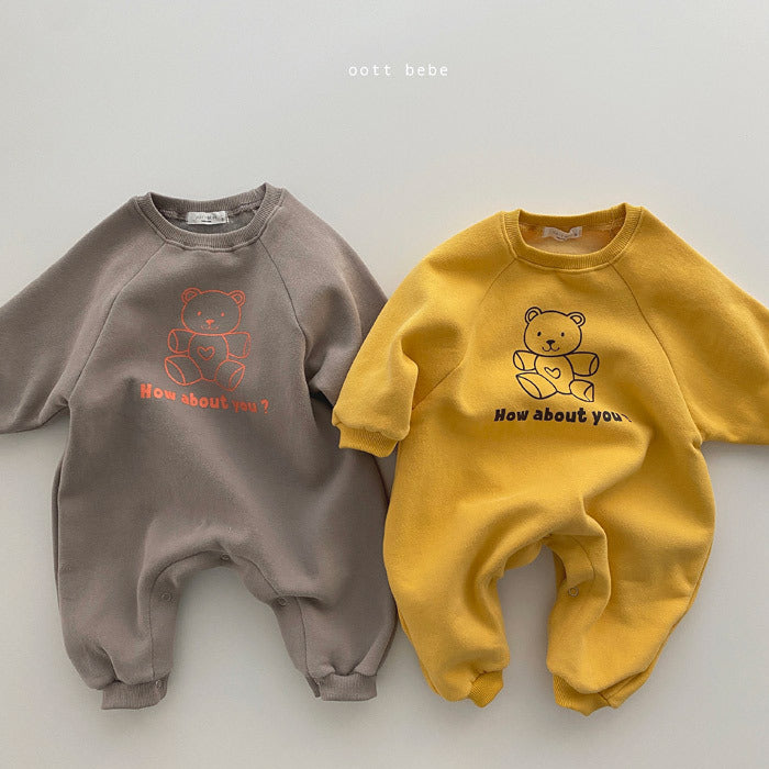 Long Sleeve Newborn Romper – Soft & Cozy Baby Jumpsuit for Comfort