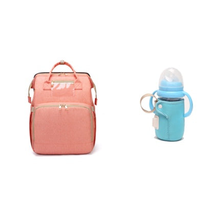 Mommy Bed Folding Backpack Multi-function Large Capacity
