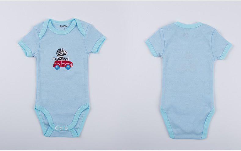 Newborn Cotton Romper Set (5pcs)