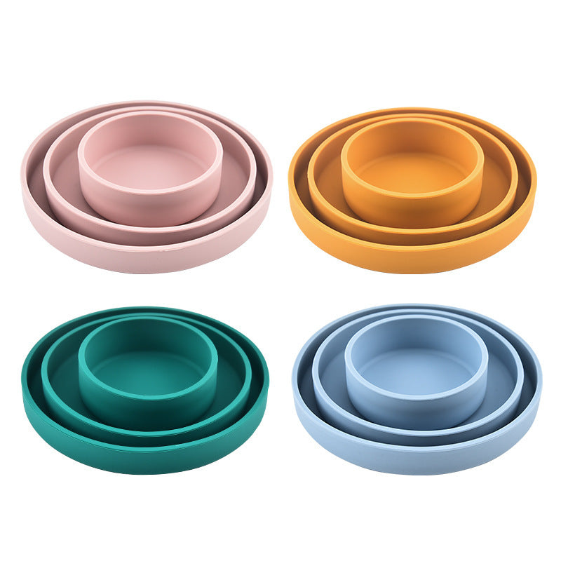 Silicone Childrens Plates – Safe, Durable & Non-Slip Design