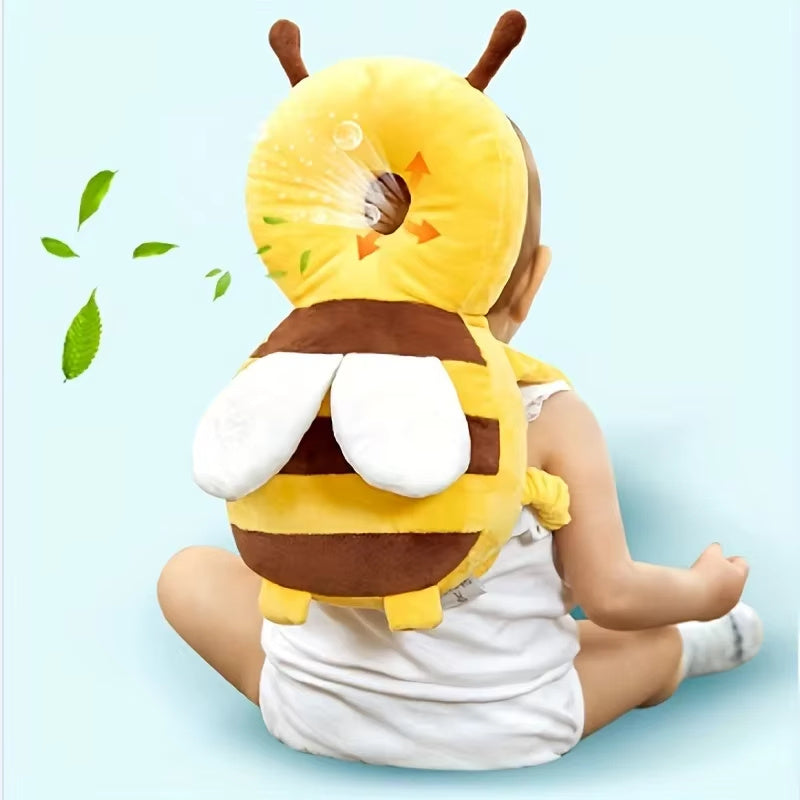 Baby Cartoon Bee Design Head and Back Protector Pillow