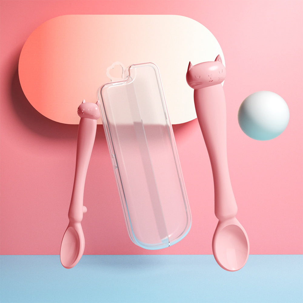 silicone feeding spoon