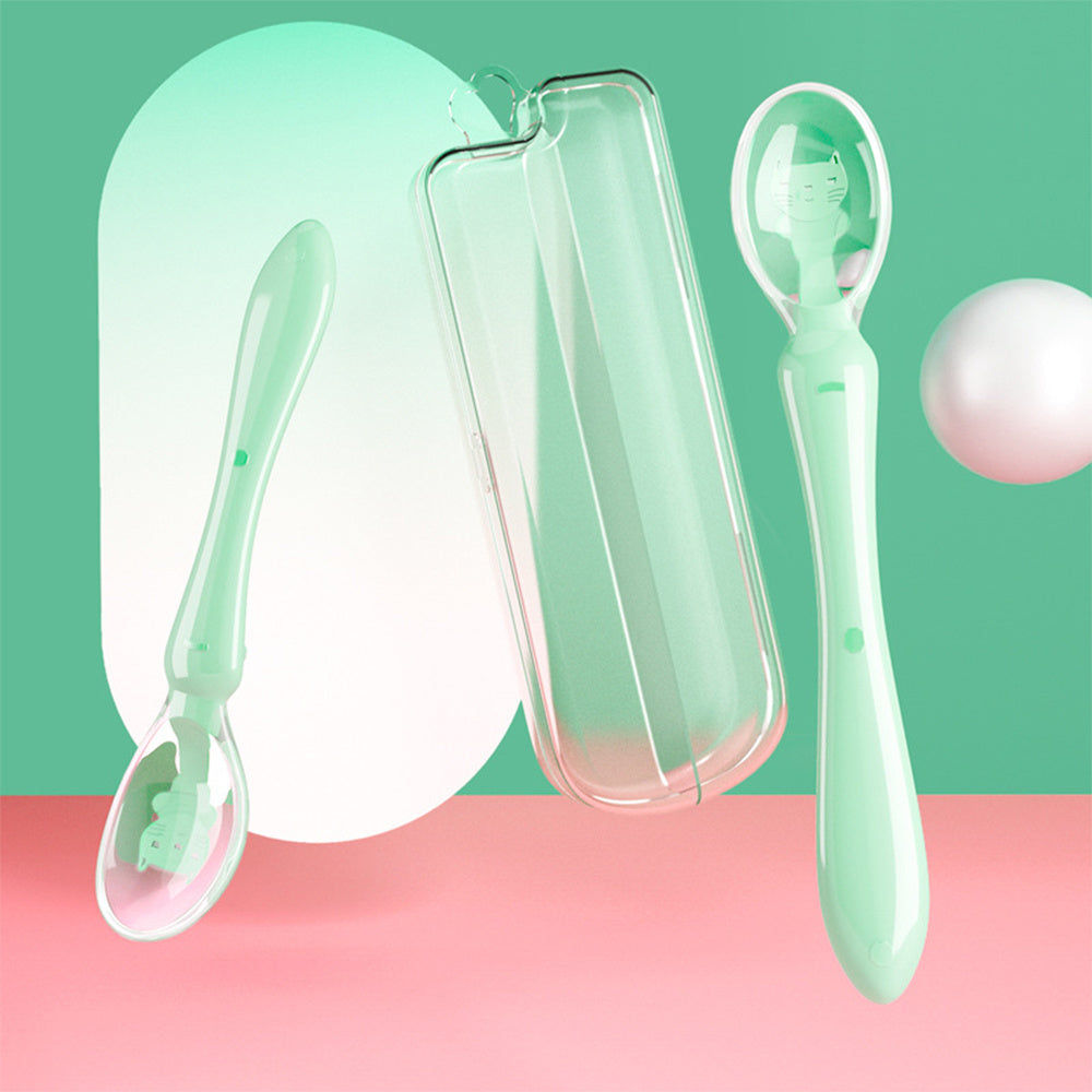 silicone feeding spoon