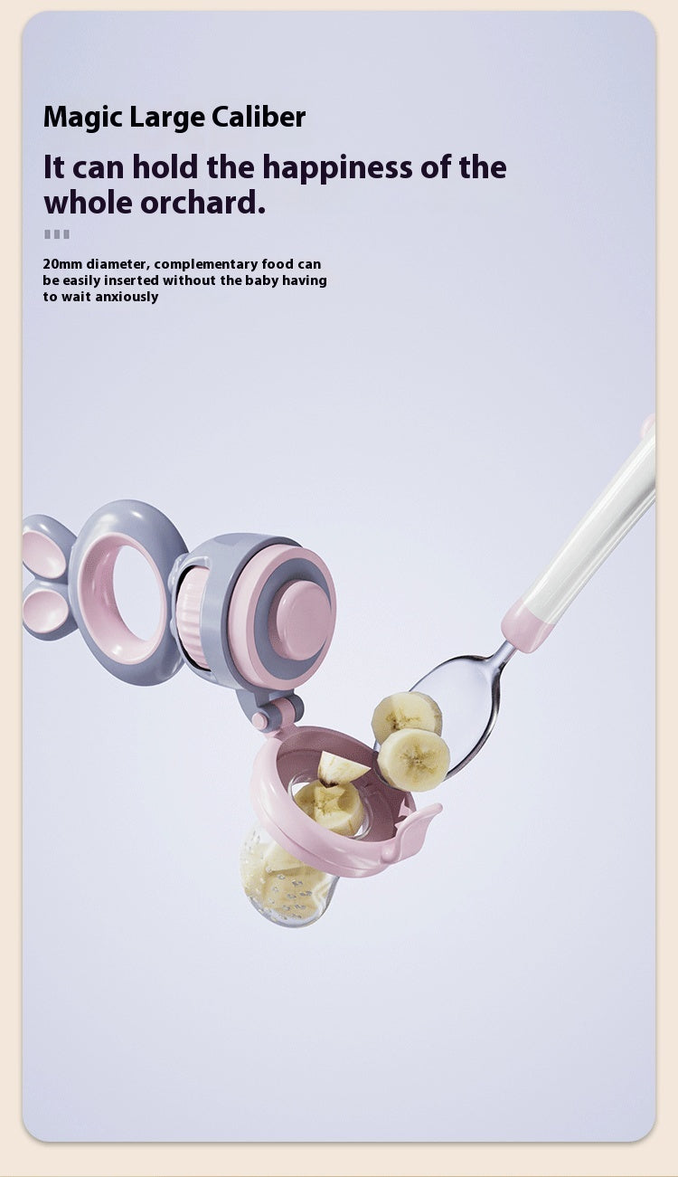 Baby Fruit Feeder Silicone Pacifier