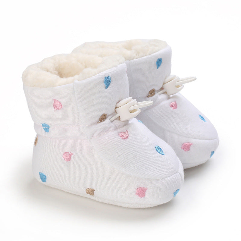 Baby Shoes – Soft Cotton Autumn & Winter Baby Shoes for Comfort