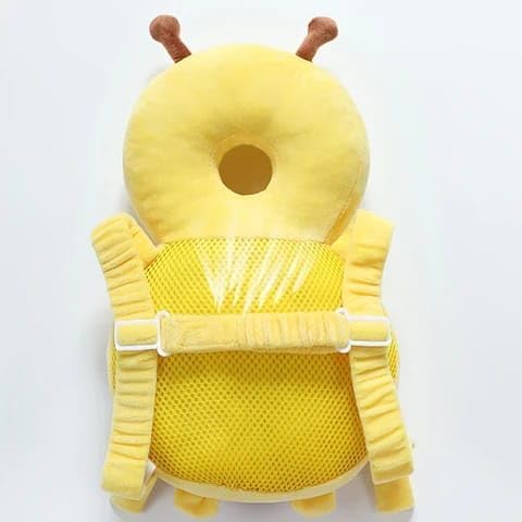 Baby Cartoon Bee Design Head and Back Protector Pillow