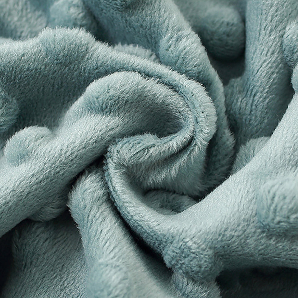 Baby Blanket Super Soft Double layer With Dotted Backing