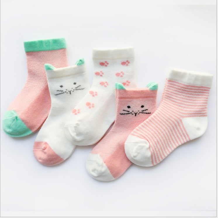 Toddlers Breathable Cotton Set (5pcs)
