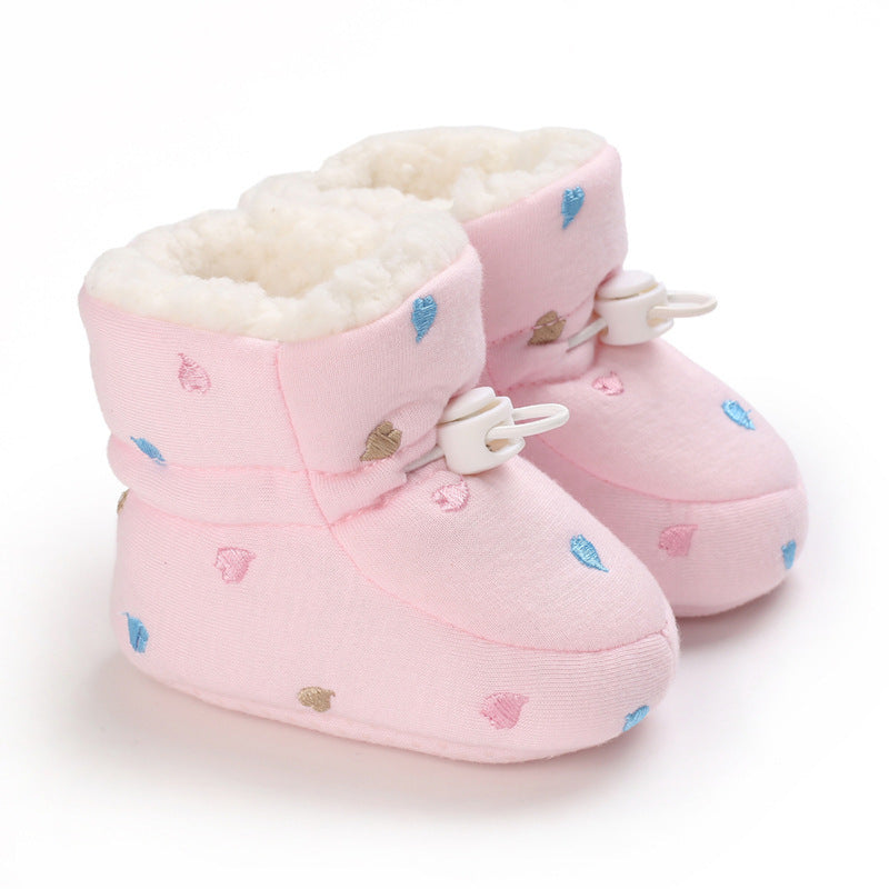 Baby Shoes – Soft Cotton Autumn & Winter Baby Shoes for Comfort