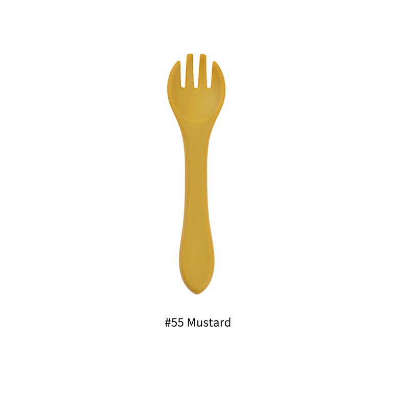 Silicone Infant Spoons – Food Grade Baby Feeding Silicone Fork