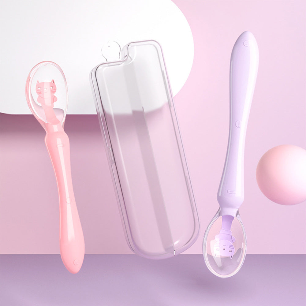 silicone feeding spoon