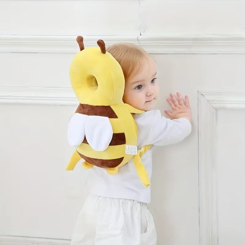 Baby Cartoon Bee Design Head and Back Protector Pillow
