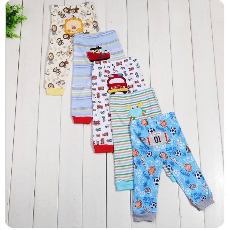 Cartoon Printed children's leggings (5pcs)