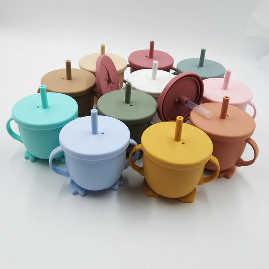 Children's Silicone Sippy Snack Cup