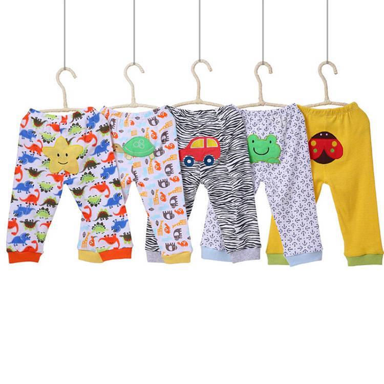 Cartoon Printed children's leggings (5pcs)