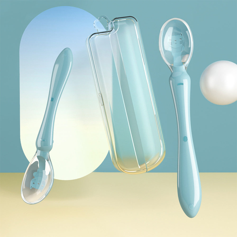 silicone feeding spoon