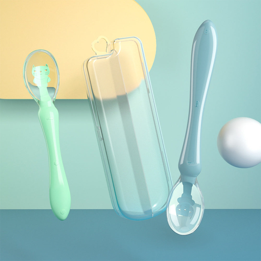 silicone feeding spoon