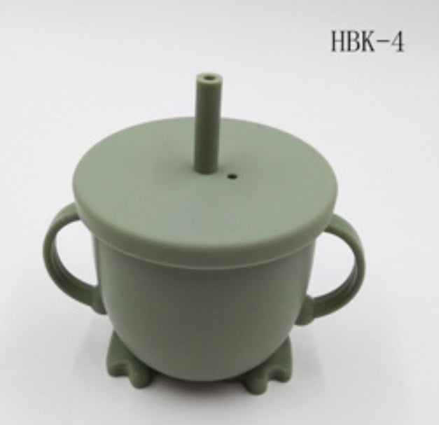 Children's Silicone Sippy Snack Cup