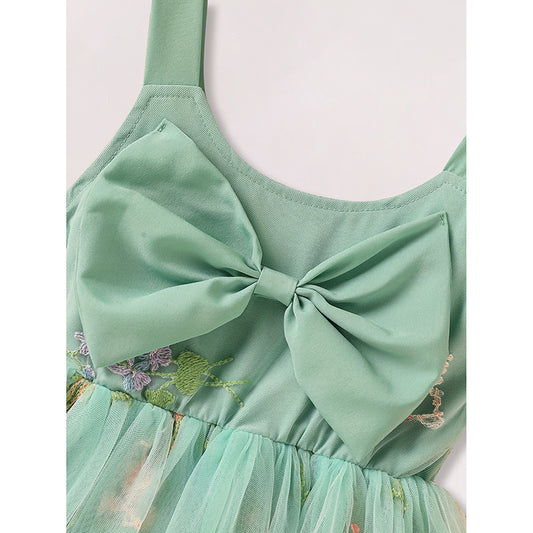 Toddler Tulle Dress Green