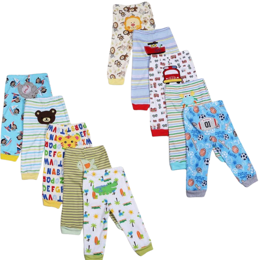 Cartoon Printed children's leggings (5pcs)