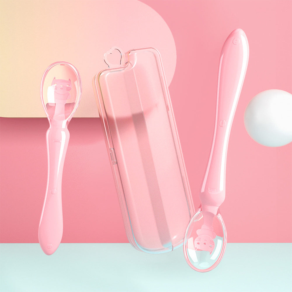 silicone feeding spoon
