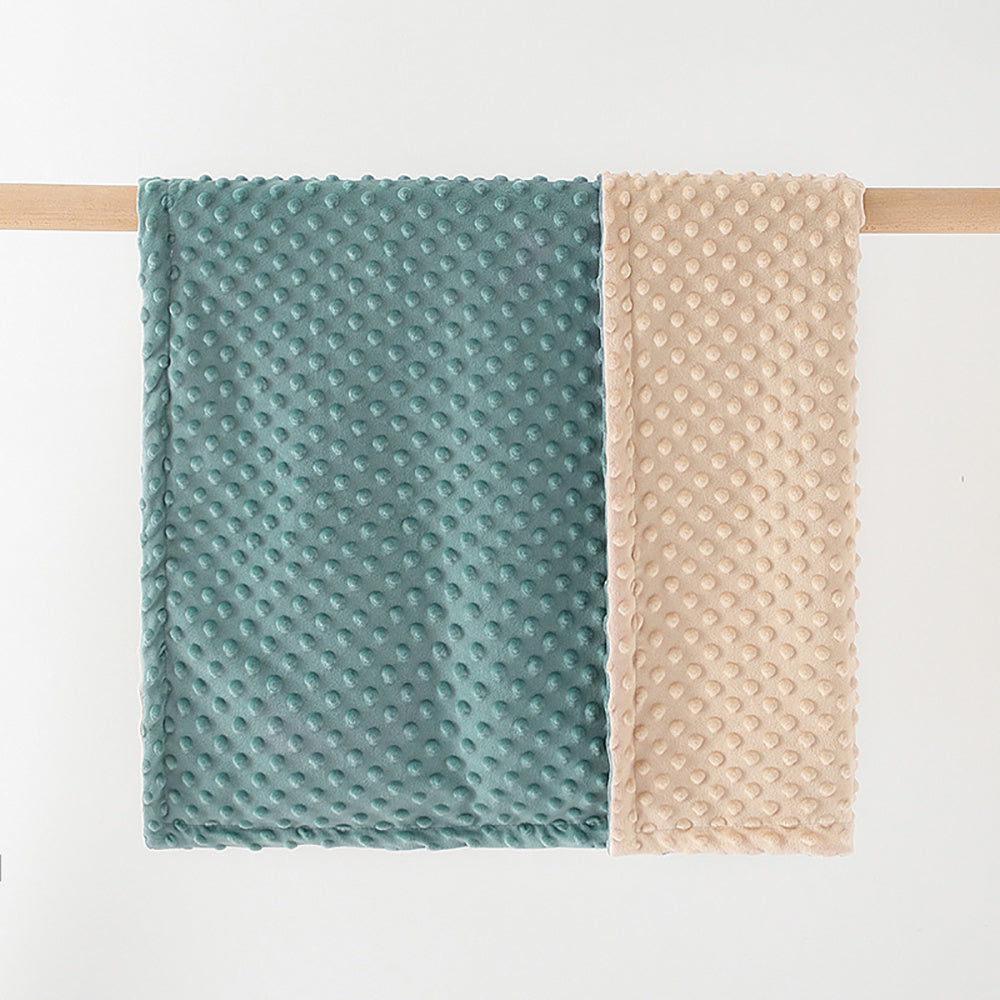 Baby Blanket Super Soft Double layer With Dotted Backing