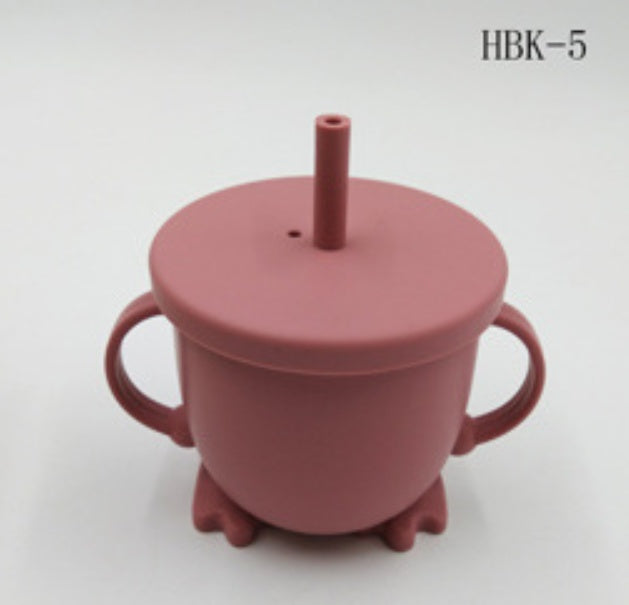 Children's Silicone Sippy Snack Cup