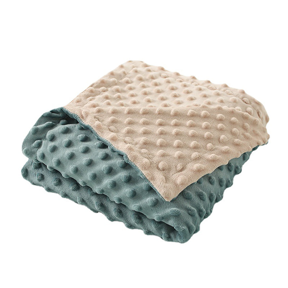 Baby Blanket Super Soft Double layer With Dotted Backing