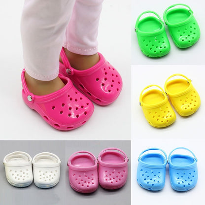 Doll Beach Slippers Unisex Plastic Multicolor