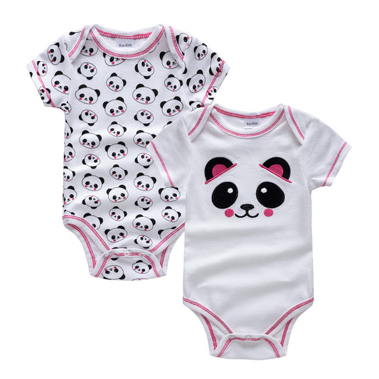 Newborn Short Sleeveless Character Baby Rompers