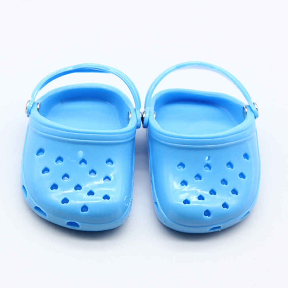Doll Beach Slippers Unisex Plastic Multicolor
