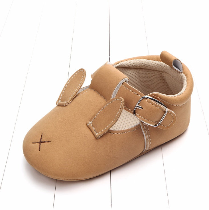 Baby Matte Leather Non-slip Shoes
