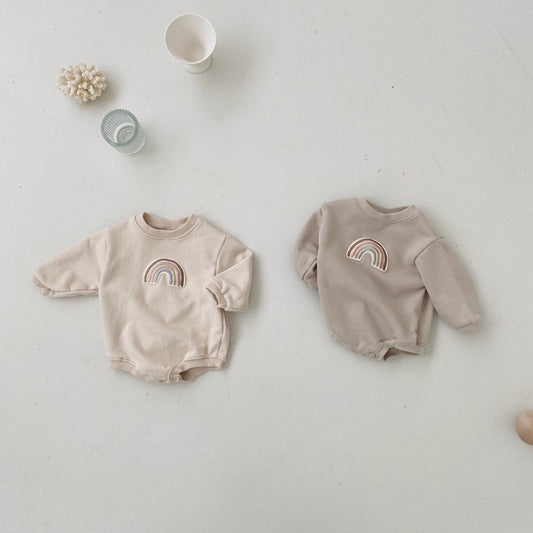 Cute Embroidery Baby Romper