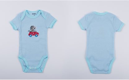 Newborn Cotton Romper Set (5pcs)