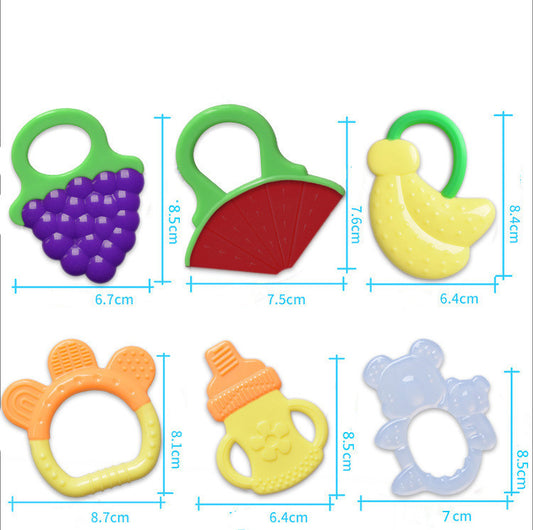 Infant Soft Silicone Fruit Teething Toy