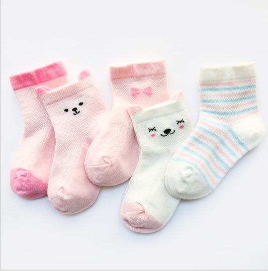 Toddlers Breathable Cotton Set (5pcs)