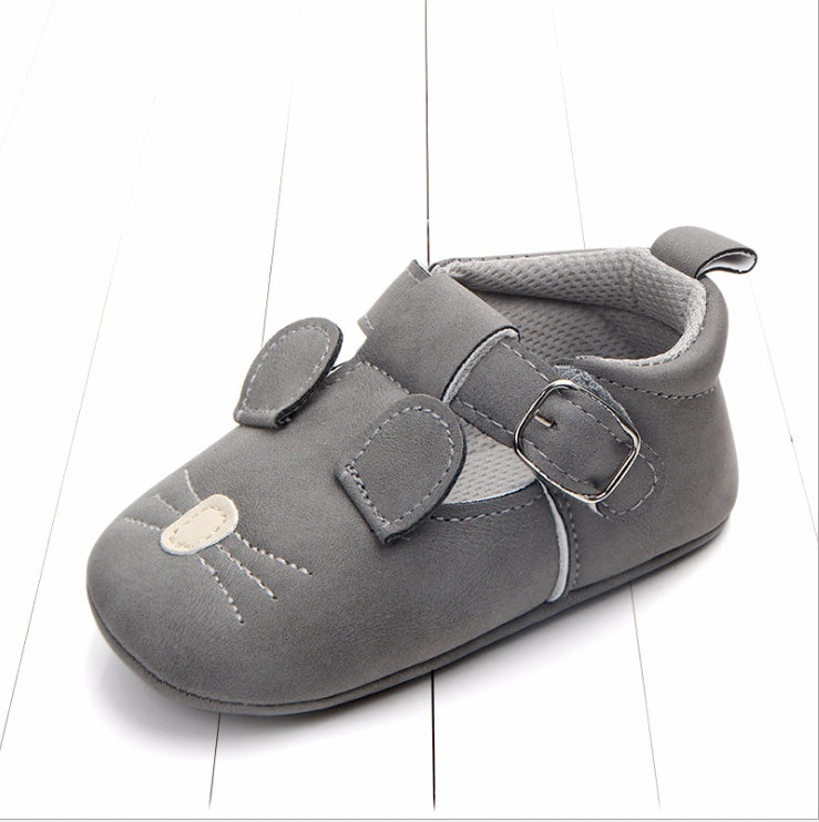 Baby Matte Leather Non-slip Shoes