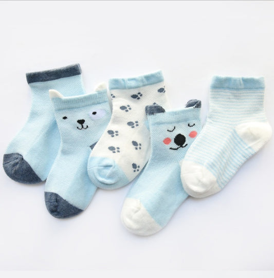 Toddlers Breathable Cotton Set (5pcs)