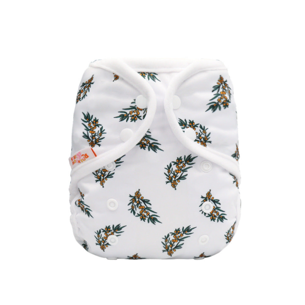Diaper Cover - Cloth Cute Rainbow Print  Baby Gift Accessory