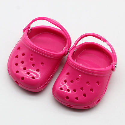 Doll Beach Slippers Unisex Plastic Multicolor