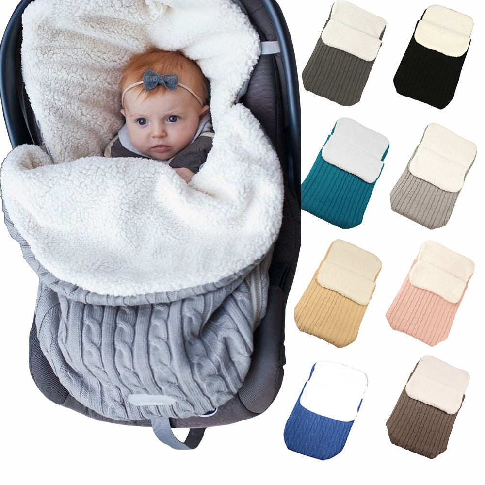 Winter Baby Stroller Sleeping Bag Body Warmth for Cold Weather