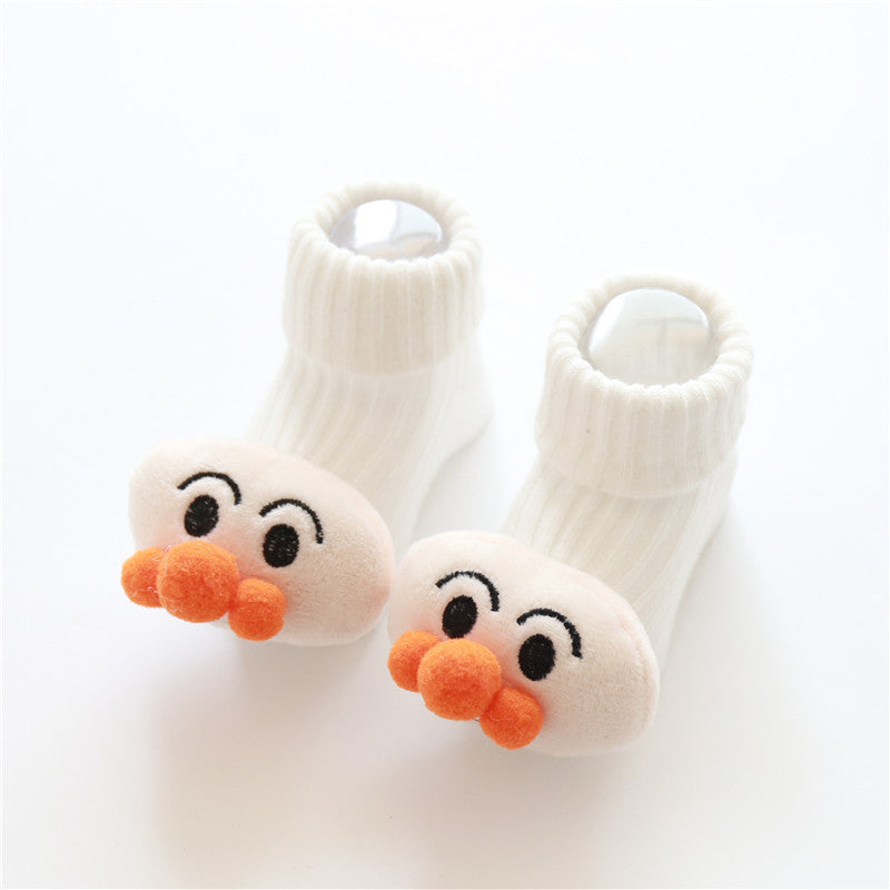 Baby Socks - Soft Cotton Breathable & Sweat-Absorbing Floor Socks