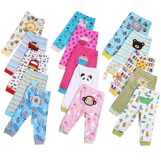 Cartoon Printed children's leggings (5pcs)