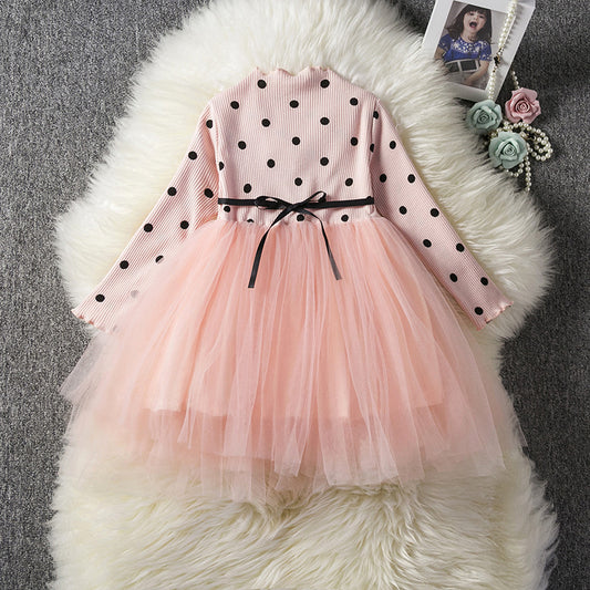 Baby Girl Spring Winter Long Sleeve Tutu Dress
