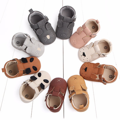 Baby Matte Leather Non-slip Shoes