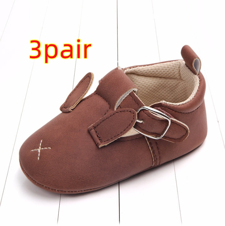 Baby Matte Leather Non-slip Shoes