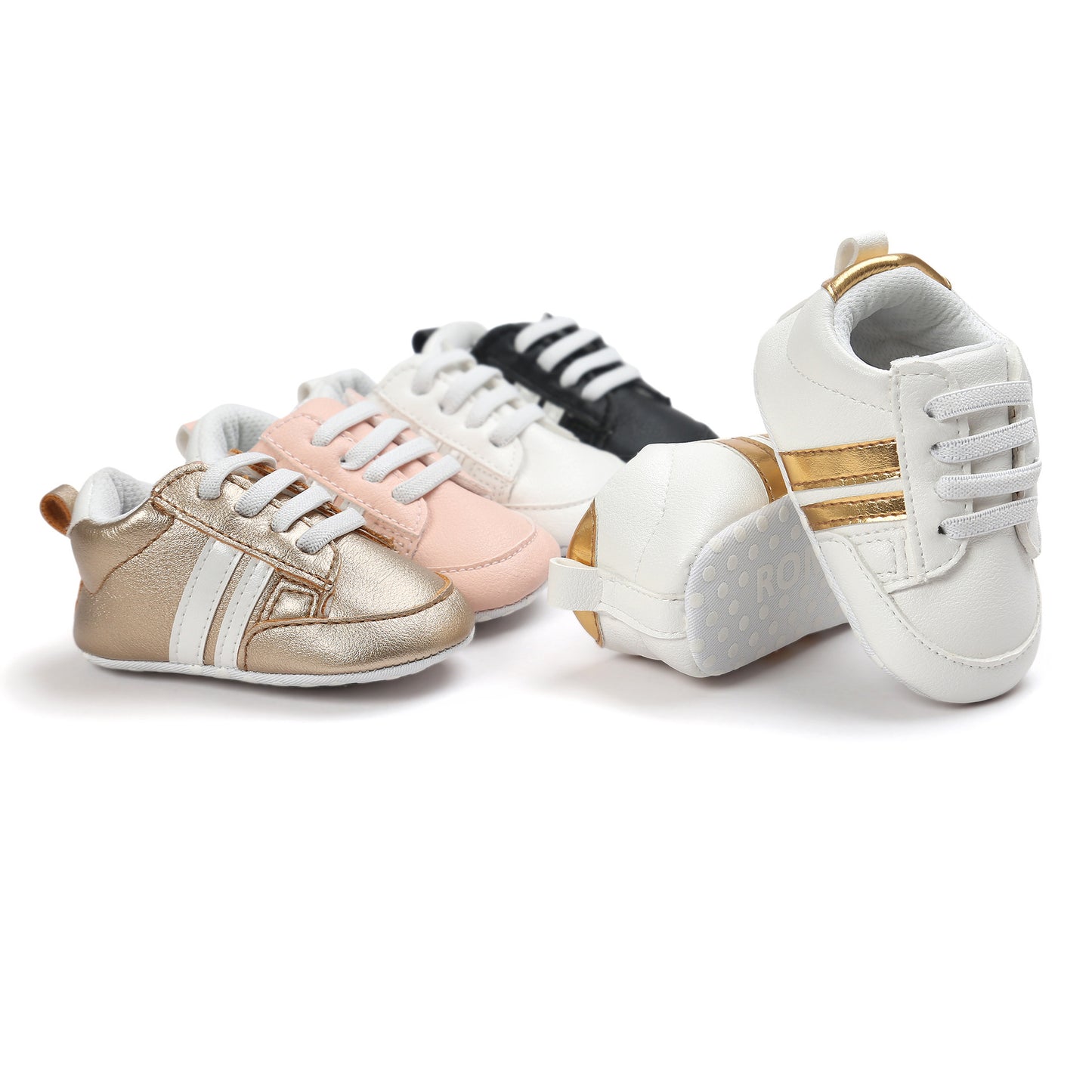 Newborn Leather Non-slip Soft Sneakers