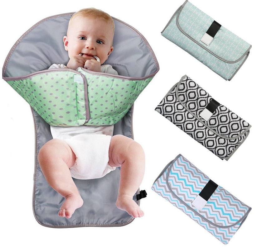 Portable baby changing pad